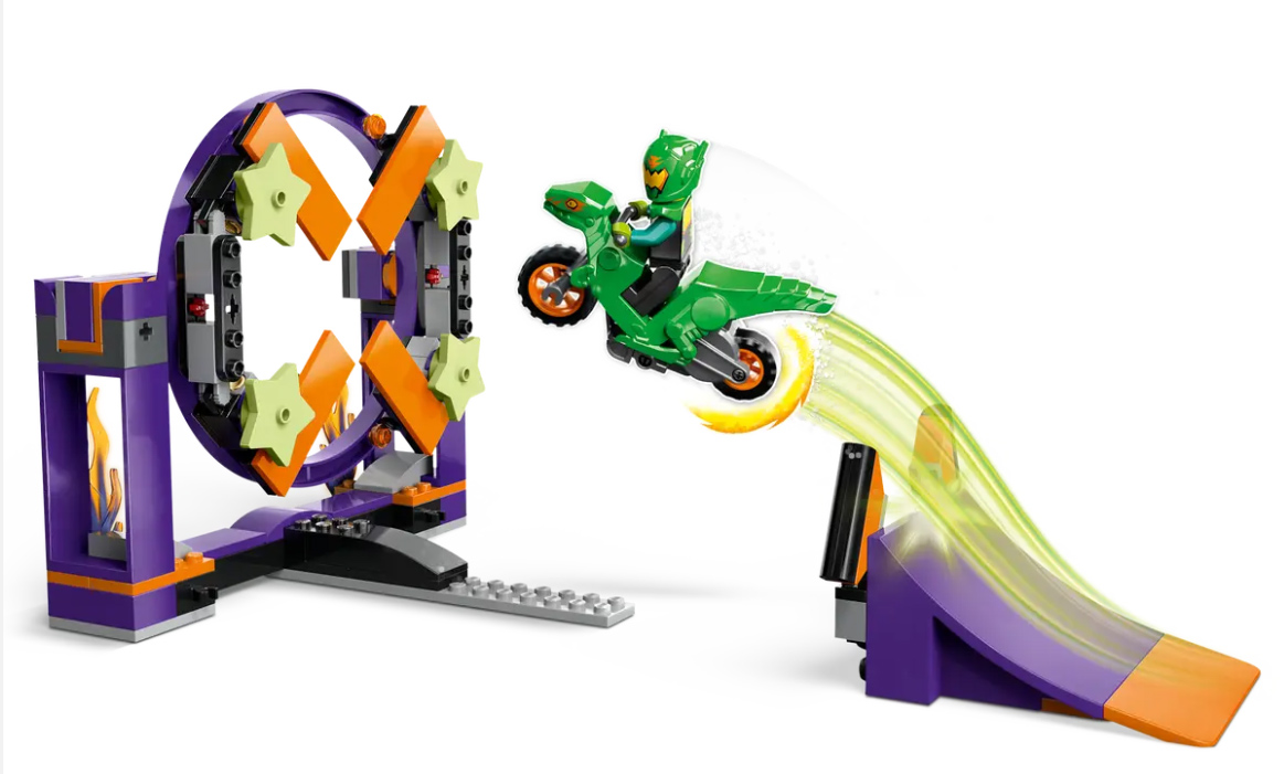 LEGO® City Kocke Stuntz Rampa za zakucavanje sa obručem 60359 - pogled 4