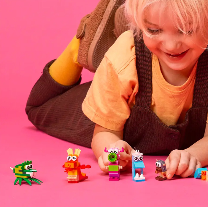 LEGO® Classic Kocke Kreativna čudovišta 11017 - pogled 4