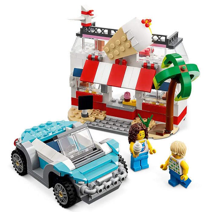 LEGO® Creator Kocke 3u1 Kamper za plažu 31138 - pogled 4