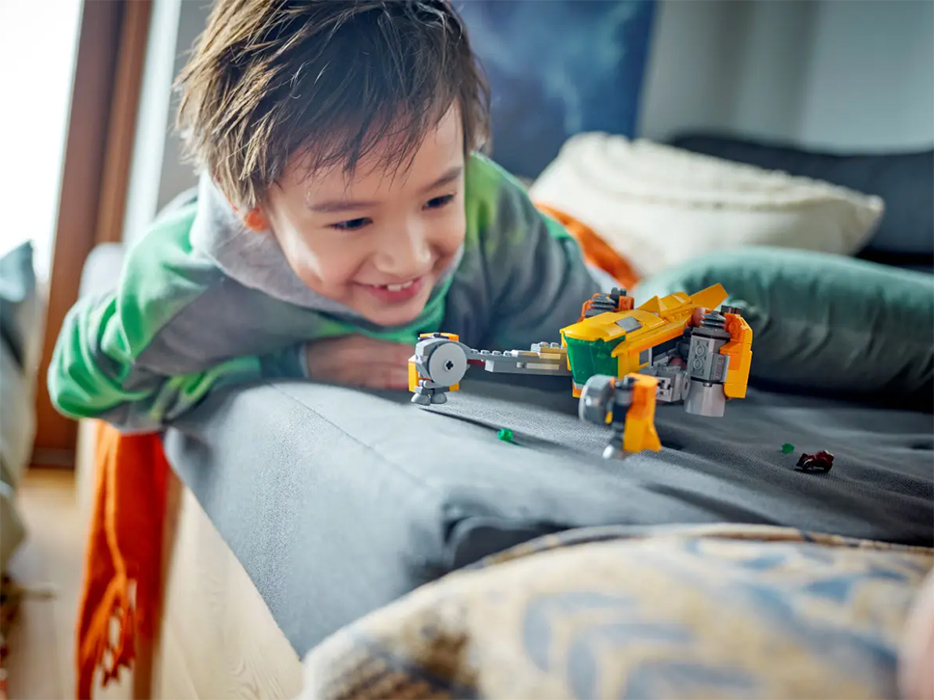 LEGO® Kocke Marvel Čuvari galaksije Brod Bebe Roketa 76254 - pogled 4