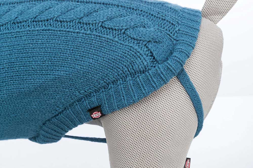 Džemper za pse Kenton blue leđa 30cm Trixie 680062 - pogled 4