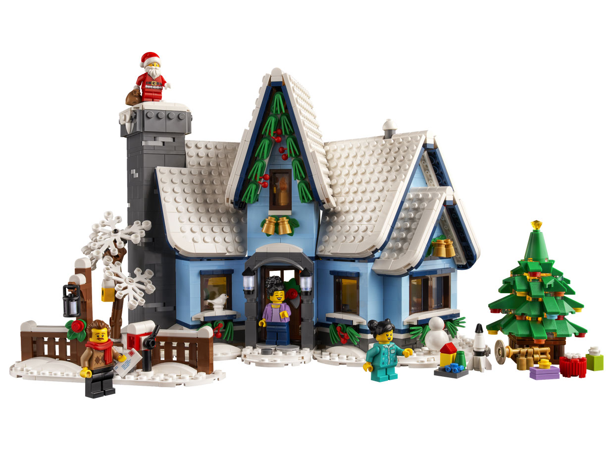 LEGO® Icons Kocke Deda Mraz dolazi 10293 - pogled 4