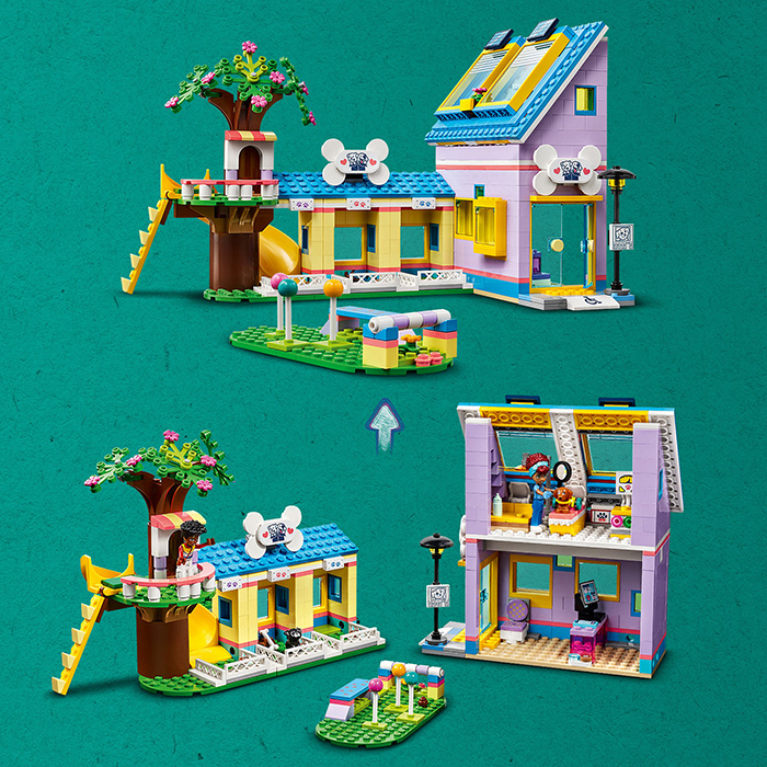 LEGO® Friends Kocke Azil za pse 41727 - pogled 4