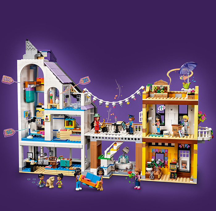 LEGO® Friends Kocke Radnje u centru grada 41732 - pogled 4