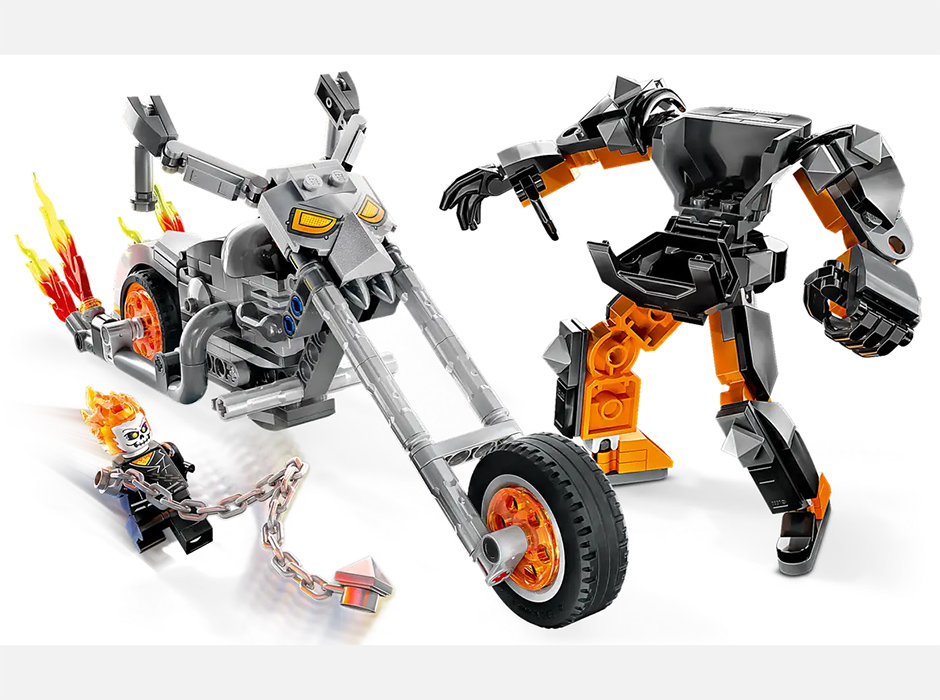 LEGO® Kocke Marvel Goust Rajderov mek i motor 76245 - pogled 4