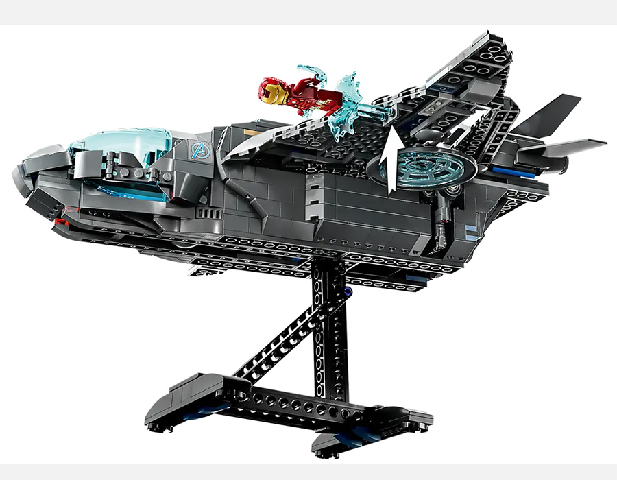 LEGO® Kocke Marvel Avengers Quinjet 76248 - pogled 4