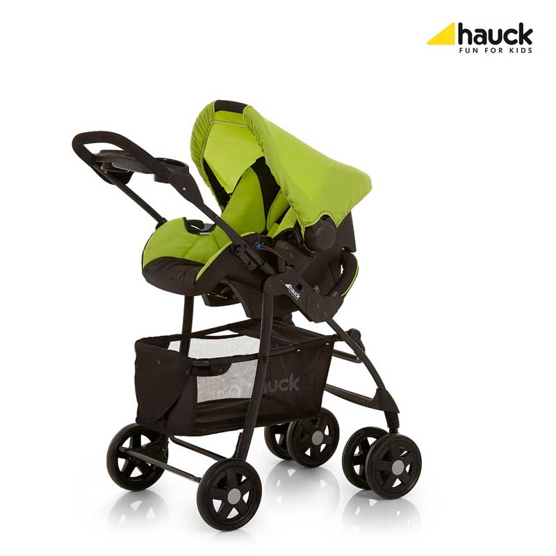 Hauck 3u1 Kolica Shopper Caviar Kiwi 5050079 - pogled 4