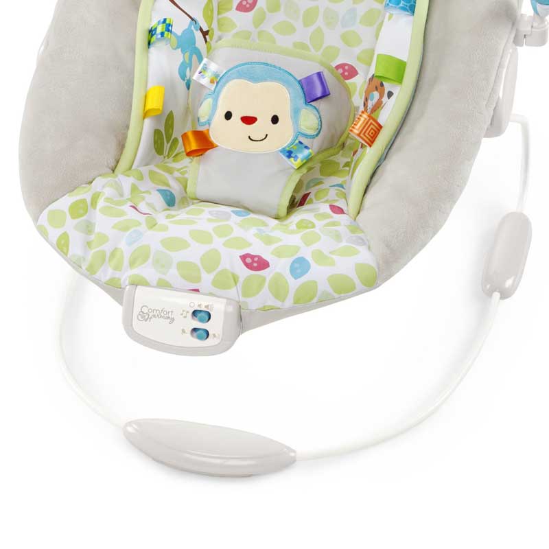 Comfort n Harmony by Bright Starts Bebi ležaljka sa melodijama i vibracijom Merry Monkeys - pogled 4