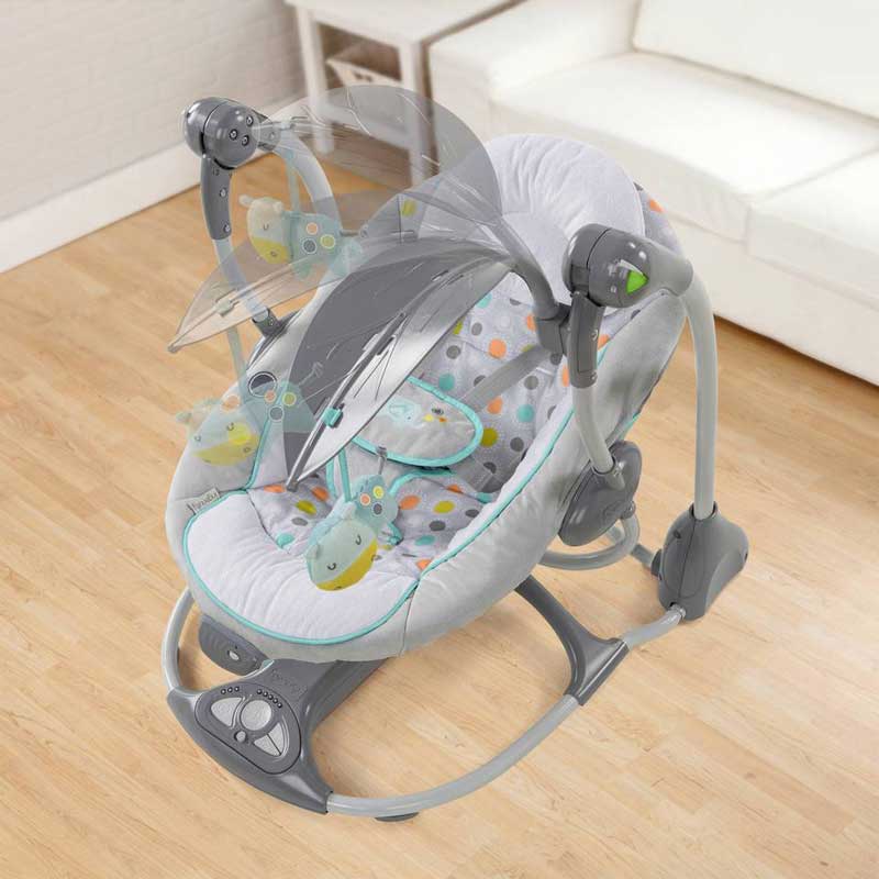 Ingenuity by Bright Starts Ljuljaška i ležaljka za bebe Avondale - pogled 4