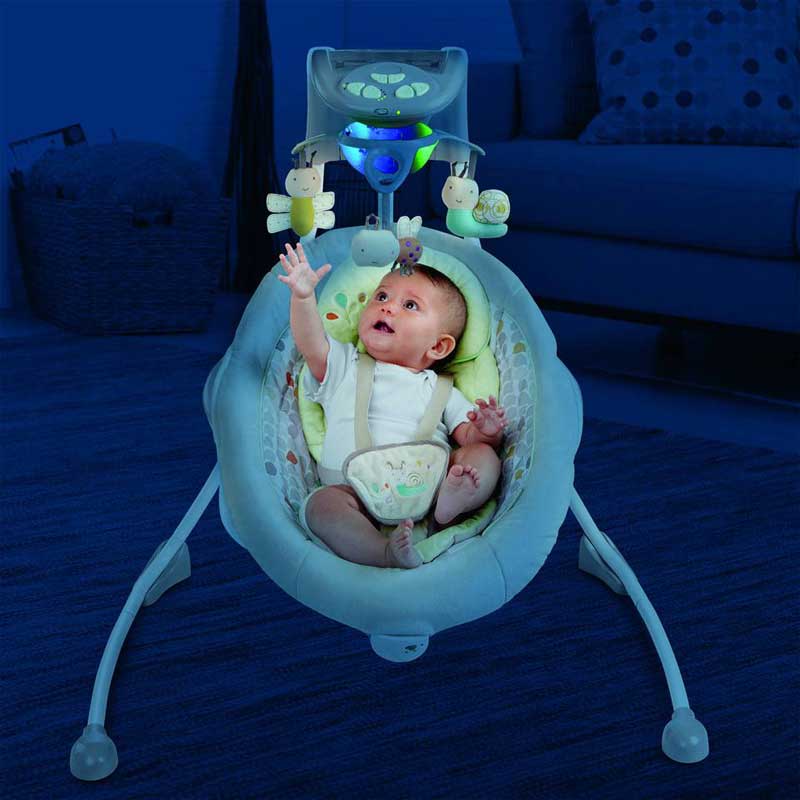 InGenuity by Bright Starts Pametna ljuljaška za bebe Seneca - pogled 4