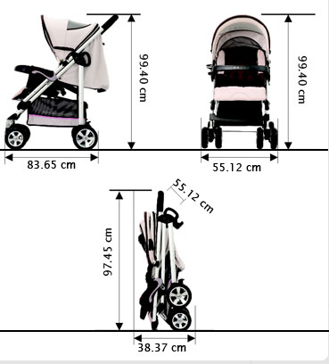 Zooper dečija kolica Waltz SL800A - pogled 4