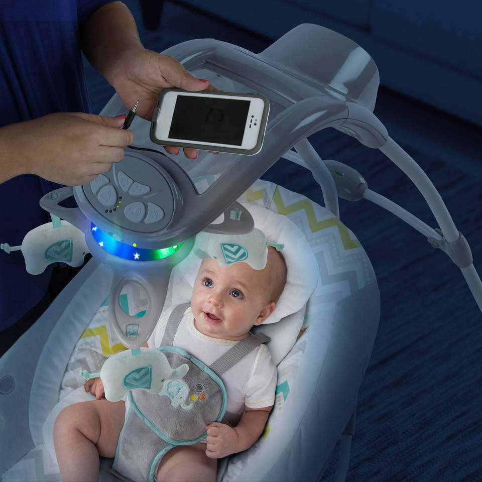 InGenuity by Bright Starts Pametna ljuljaška i ležaljka za decu Avondale - pogled 4