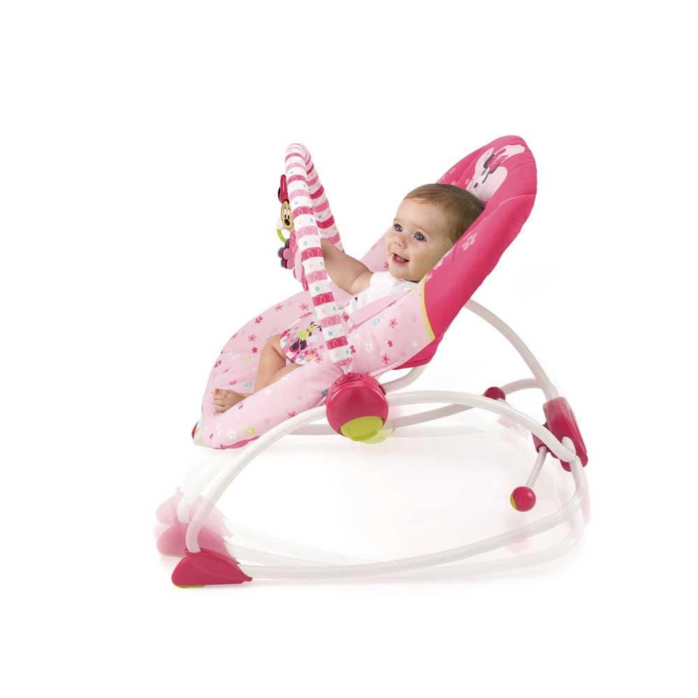 Disney Baby Ležaljka sa vibracijom za decu do 18kg Minnie Mouse - pogled 4