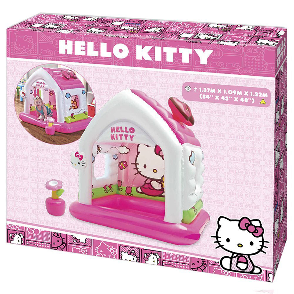 Hello Kitty Intex Dečija Kućica na Naduvavanje 137x109x122 cm - pogled 4