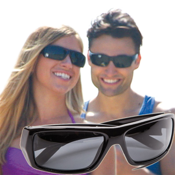 HD naočare za sunce Polaryte crne - pogled 4