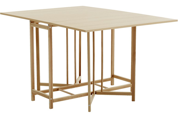 Sklopiva trpezarijska garnitura Bondo sto i 4 stolice - pogled 4