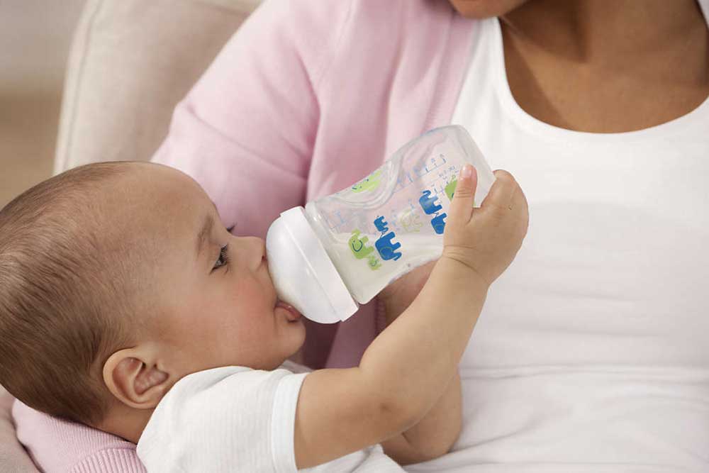 Avent Flašica za bebu Natural 260ml Slon plava - pogled 4