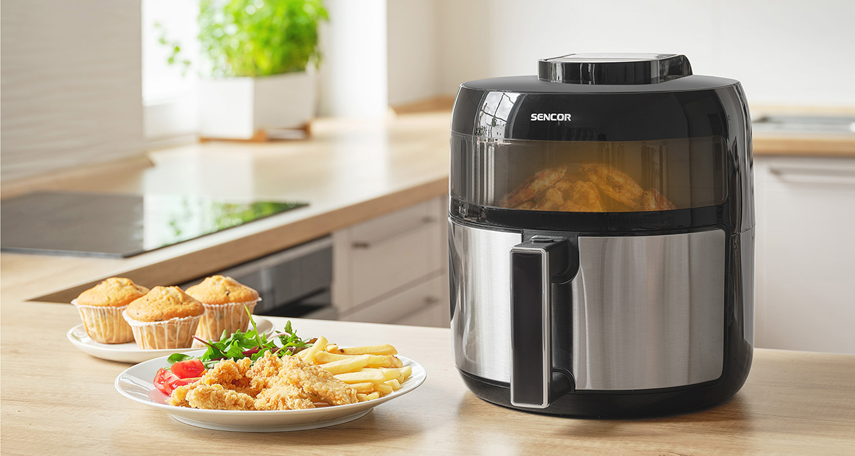 Friteza na vruć vazduh SENCOR SFR 5010BK - pogled 4