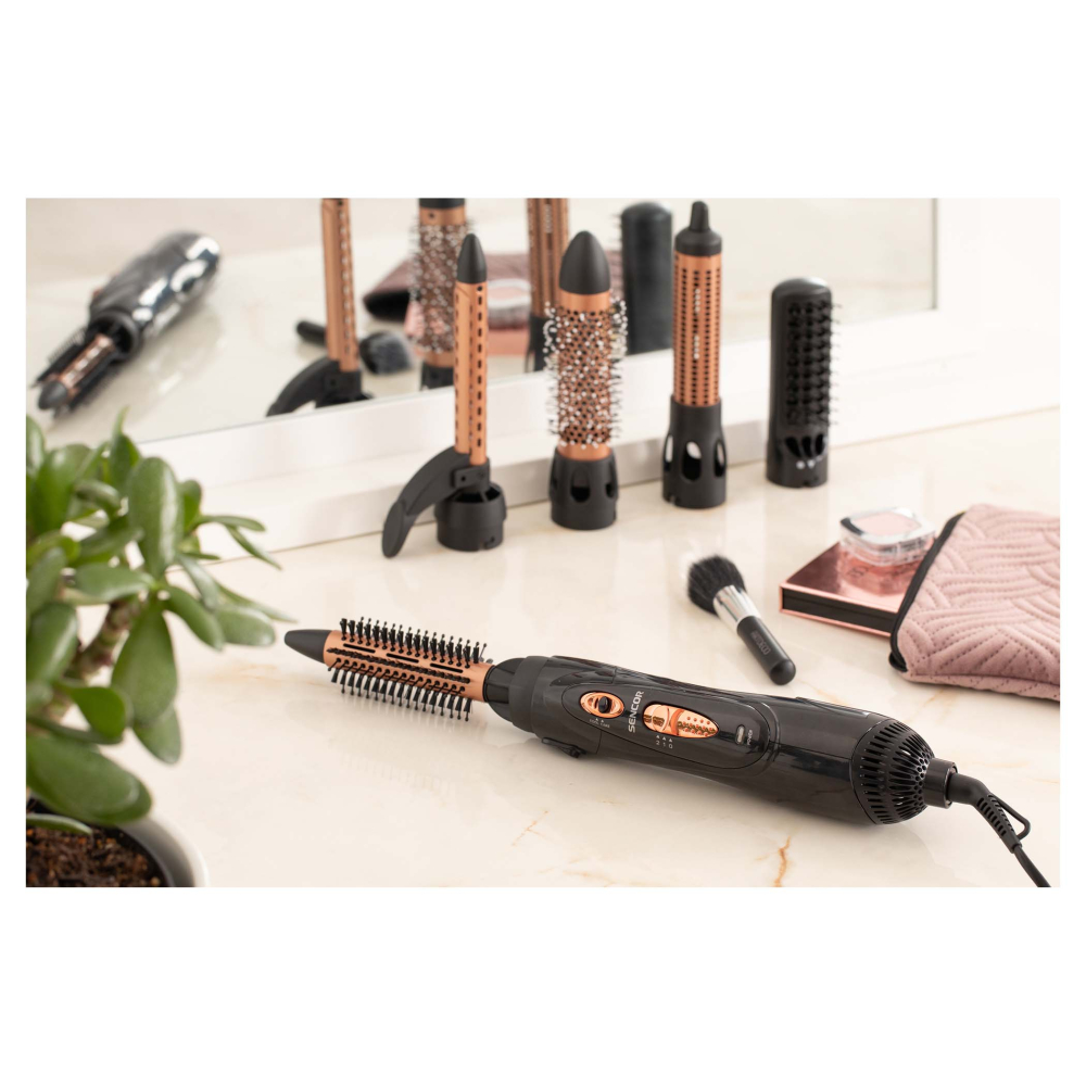 Uvijač za kosu sa 5 nastavaka Sencor SHS 8401BK - pogled 4