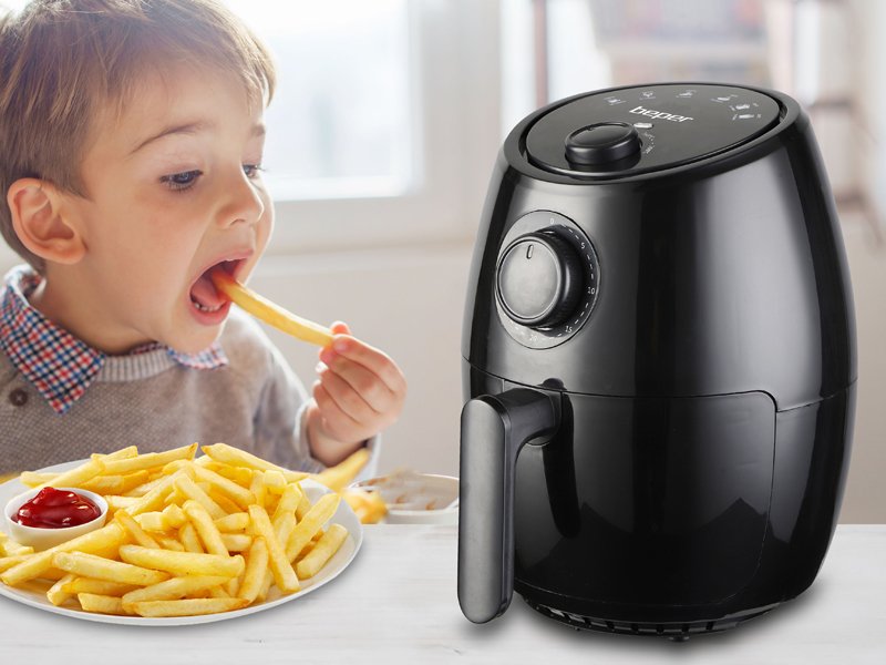 Air Fryer Friteza na vruć vazduh 2L Beper P101FRI001 - pogled 4