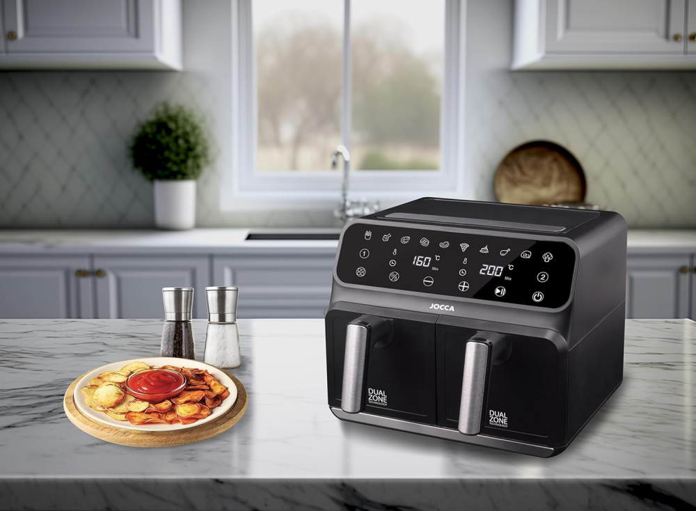 Dupla friteza na vruć vazduh Air Fryer 8L Jocca 2097 - pogled 4