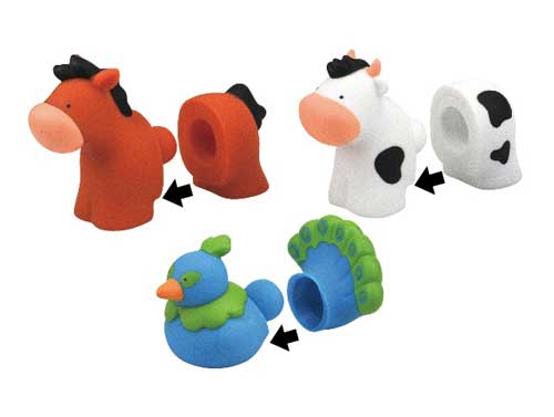 KsKids Dečja igračka - kocke Krava KA10718 - pogled 4