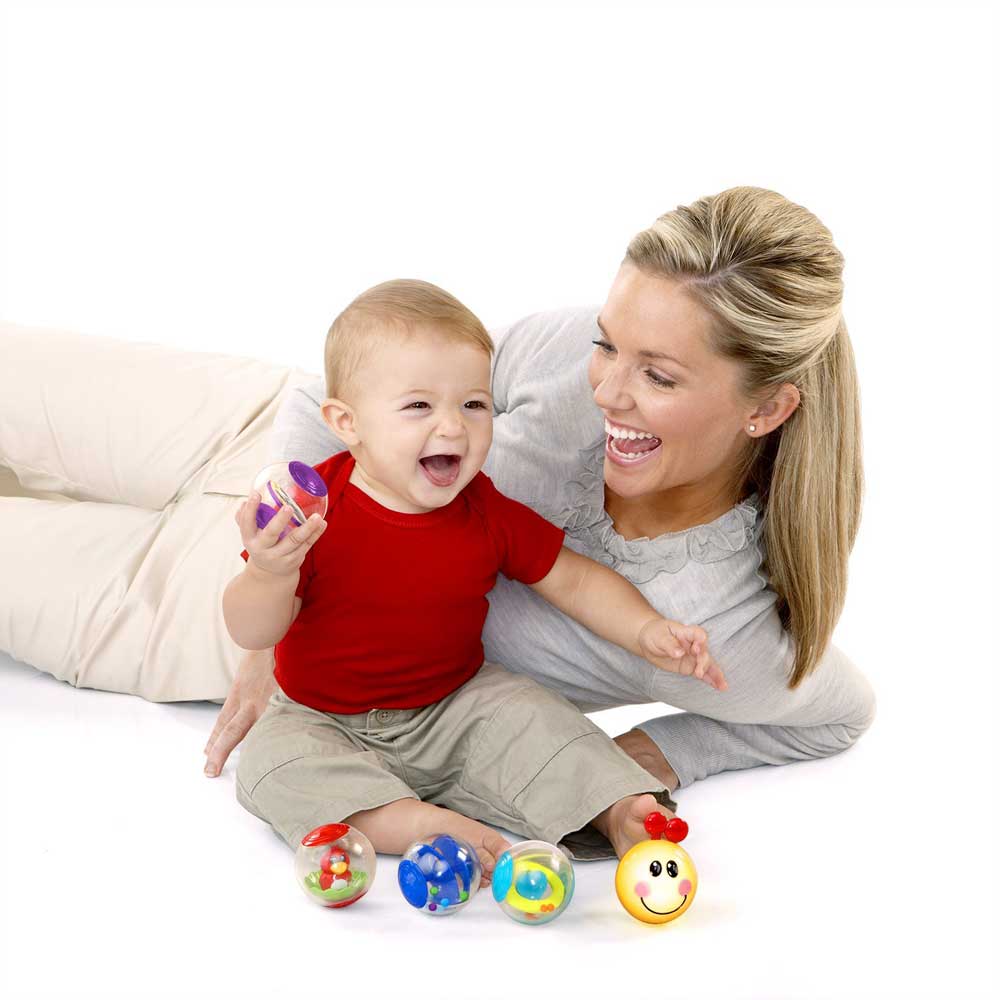 Baby Einstein by Bright Starts Bebi aktiviti loptice zvečkice Gusenica - pogled 4