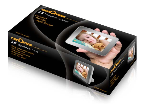 Digitalni foto ram CenoMax 3.5 in - pogled 4