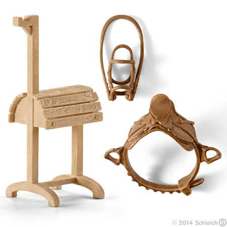 Schleich Domaće životinje - Kupanje konja - set sa konjem 42104 - pogled 4