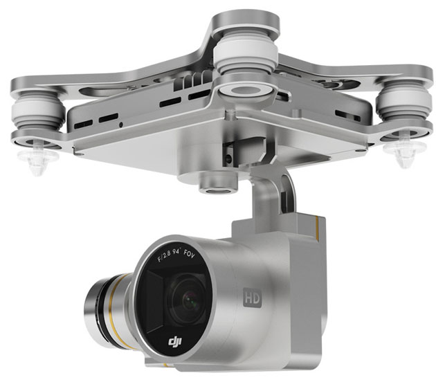 Quadcopter DJI Phantom 3 Advanced sa dodatnom baterijom i rancem Dron sa kamerom 024455 - pogled 4