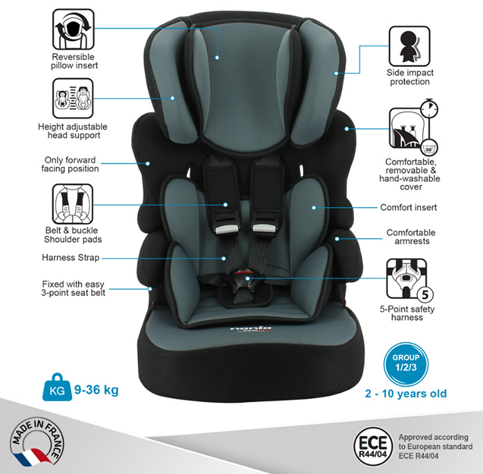 Nania Auto-sedište za decu 9-36kg Beline Disney Mickey Love - pogled 4