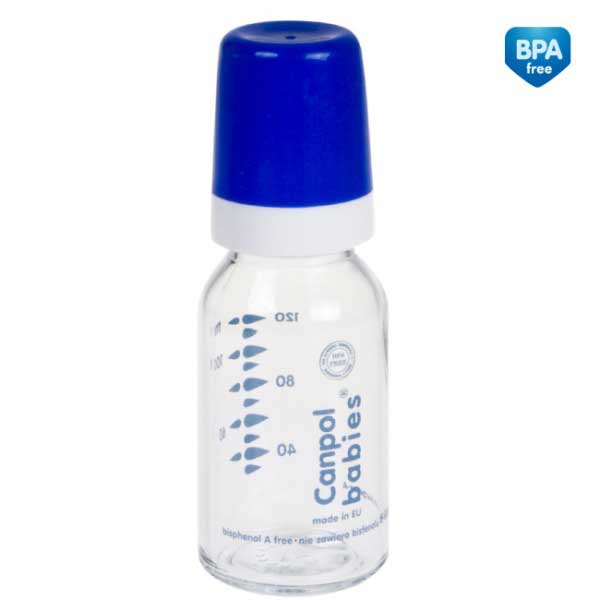 Canpol Klasična staklena bebi flašica 120 ml 42/102 - pogled 4