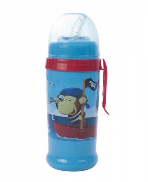 Canpol Sportska flašica sa slamkom bez prosipanja 350ml Pirati 56/510 - pogled 4