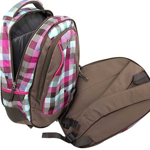 Target Školski ranac 2u1 Allover Square Pink 17533 - pogled 4