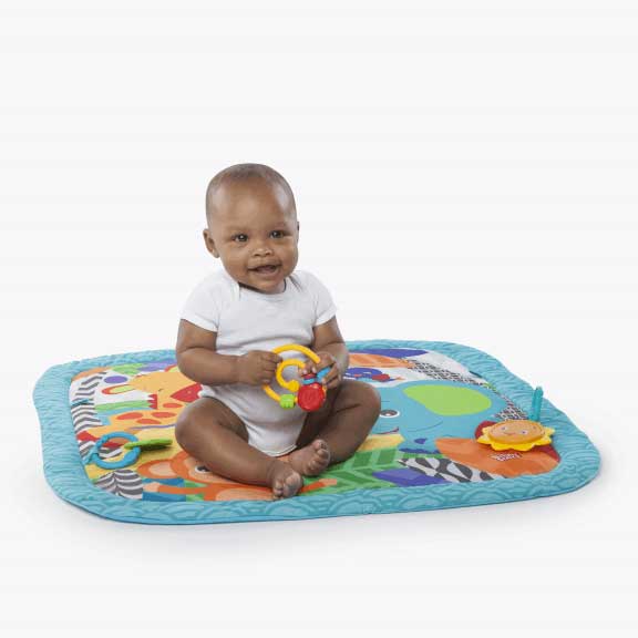 Bright Starts Aktiviti prostirka za bebe Zippy Zoo - pogled 4