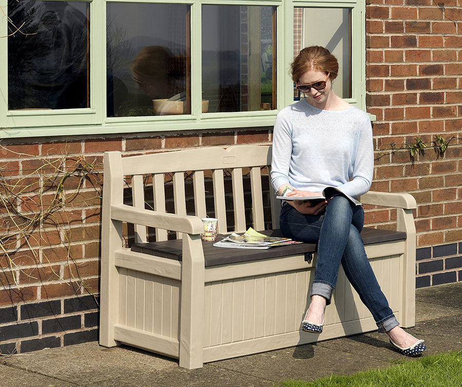 Keter Eden Klupa i Škrinja Za Odlaganje - pogled 4