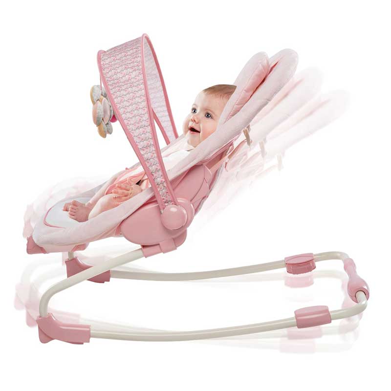 Ingenuity Bebi njihalica - fotelja za decu do 18kg - sa melodijama i vibracijom Felicity Floral - pogled 4