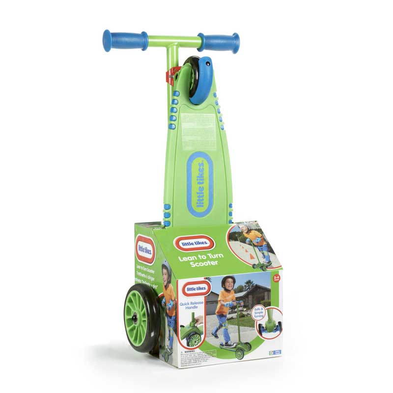 Little Tikes Trotinet Learn-to-Turn Green - pogled 4