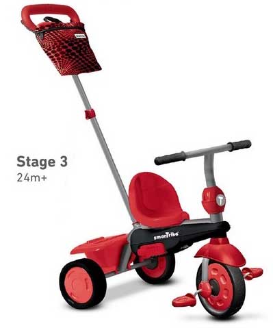 Smart Trike Tricikl 10 - 36 meseci Vanilla Red - pogled 4