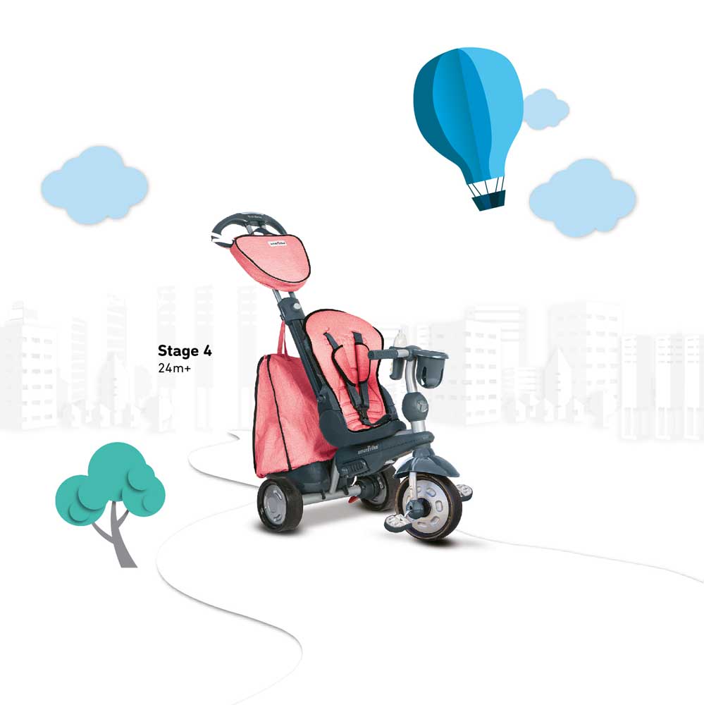 Smart Trike Tricikl za decu Explorer 5 u 1 Red - pogled 4