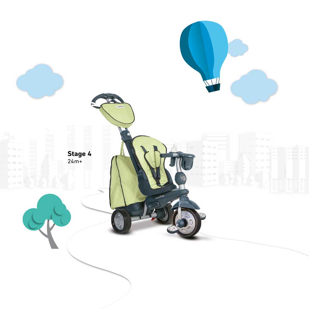 Smart Trike Tricikl za decu Explorer 5 u 1 Green - pogled 4