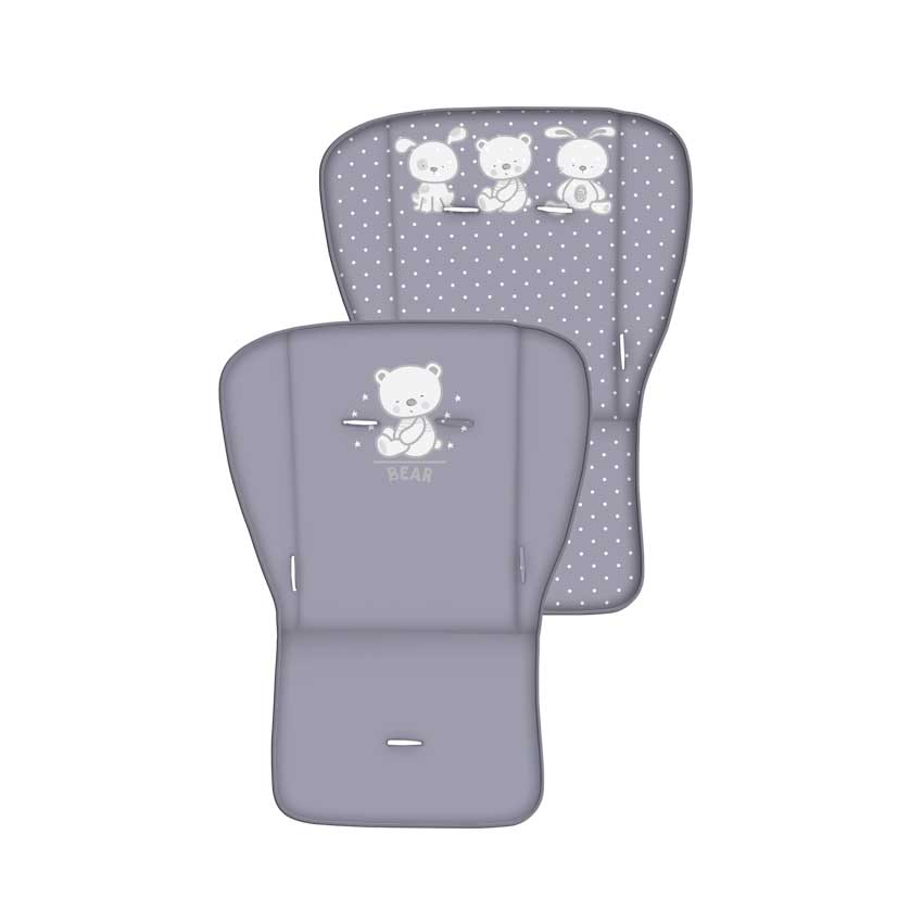 Bertoni Lorelli Kolica za blizance Twin Grey Friends - pogled 4