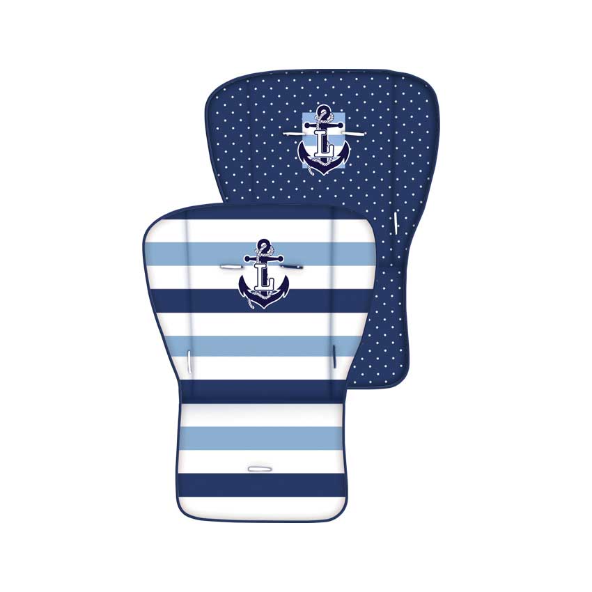 Bertoni Lorelli Bebi kolica sa opremom Combi Blue Anchor - pogled 4