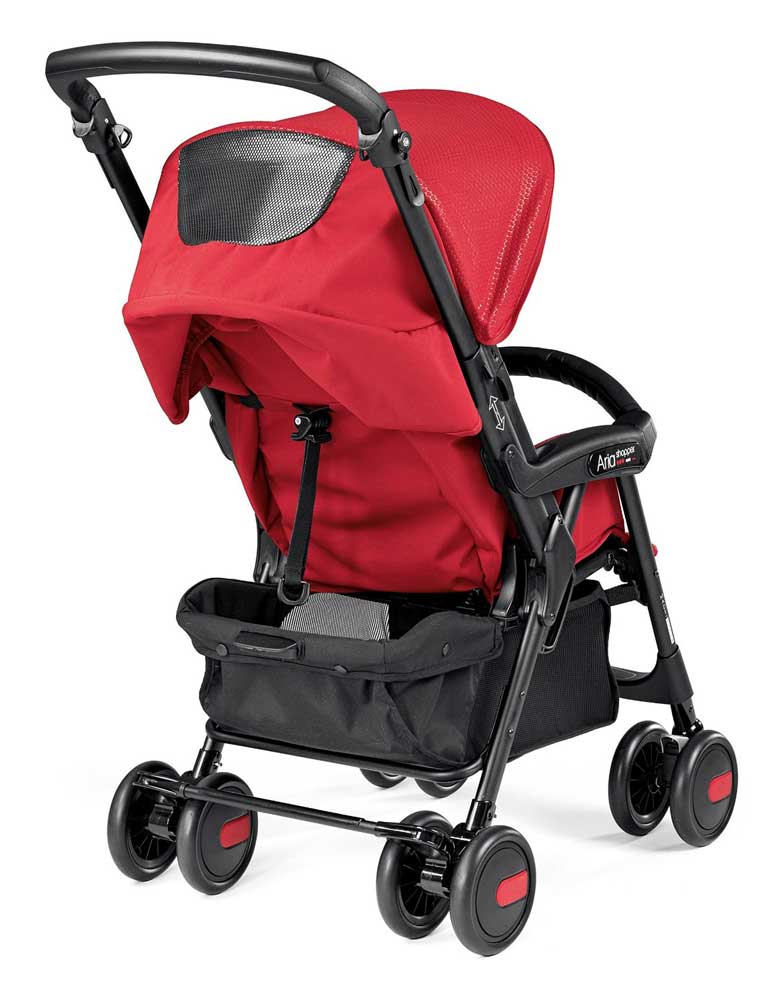 Peg Perego Kolica za bebe Aria Shopper Classico Mod Red - pogled 4