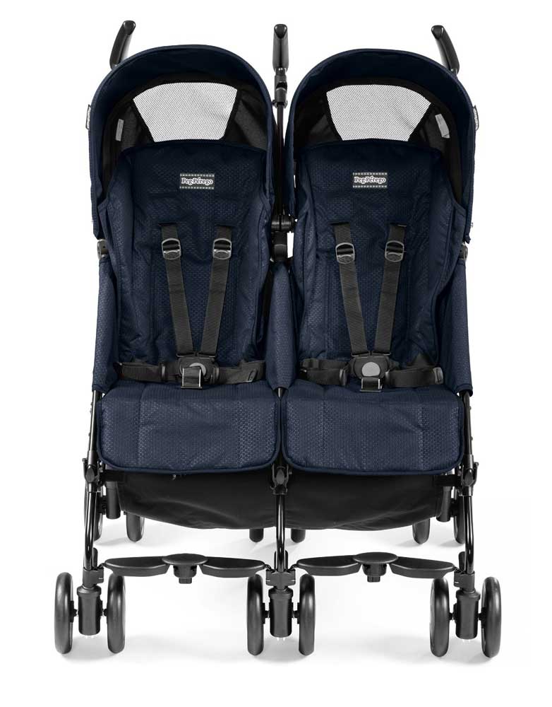 Peg Perego Kolica za blizance Pliko Mini Twin Mod Navy - pogled 4