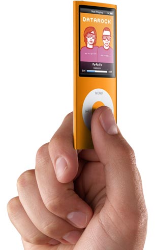 iPod Nano 4 GB orange - pogled 4