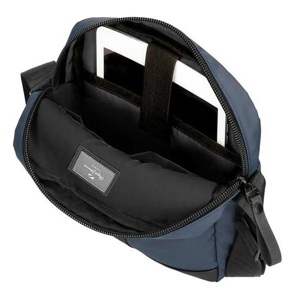 Torbica 27cm sa pregradom za tablet Pepe Jeans Hoxton blue 73456 - pogled 4