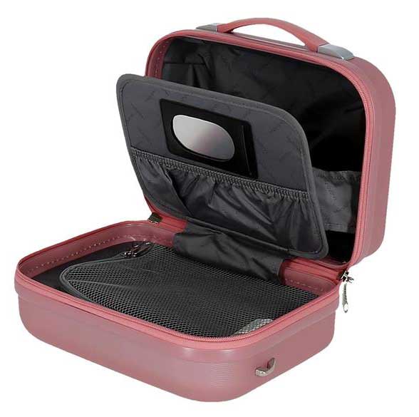 Kofer za šminku - ABS neseser Movom Riga powder pink 59939 - pogled 4