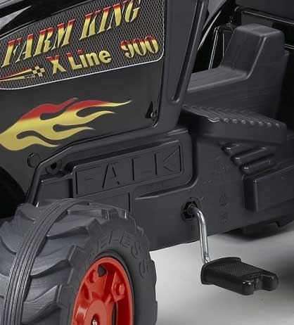 Dečji traktor na pedale sa prikolicom Falk Toys 1075B - pogled 4