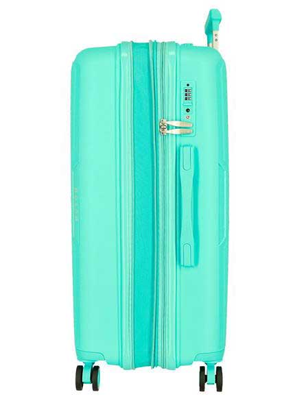 Komplet proširivih kofera od polipropilena 55cm-68cm-78cm Movom Inari turquoise 53294 - pogled 4